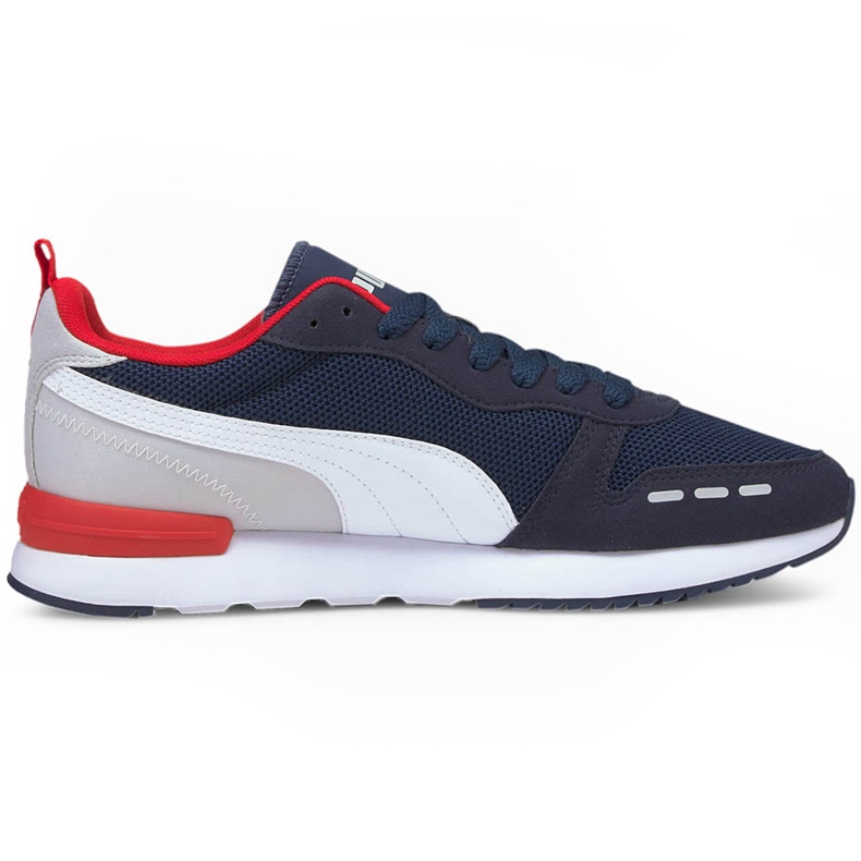 Herrenschuhe Puma R78 marineblau-weiß-grau-rot 373117 24 navy blau mehrfarbig