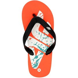 Hausschuhe für den Jungen 4F mehrfarbig HJL20 JKLM001 90S schwarz orange