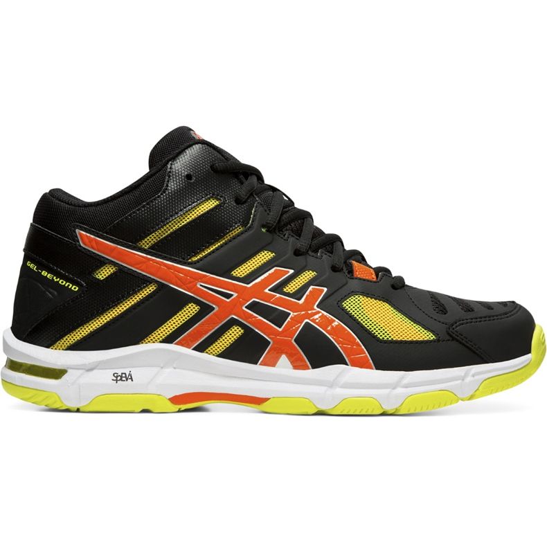 Herren Volleyballschuhe Asics Gel Beyond 5 Mt schwarz, gelb und orange B600N 001