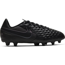 Nike Tiempo Legend 8 Club FG / MG Junior AT5881 010 Fußballschuhe schwarz schwarz