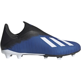 Adidas X 19.3 Ll Fg Fußballschuhe blau-schwarz EG7178