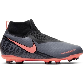 Nike Phantom Vsn Academy Df FG / MG Jr AO3287 080 Fußballschuhe mehrfarbig schwarz