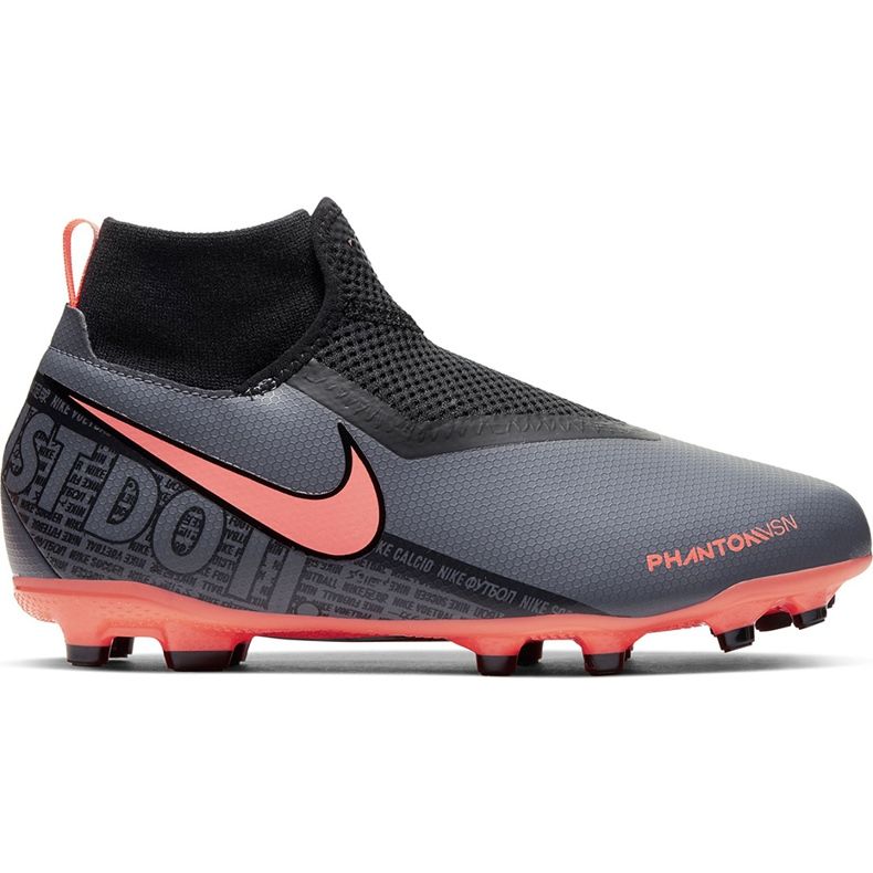 Nike Phantom Vsn Academy Df FG / MG Jr AO3287 080 Fußballschuhe mehrfarbig schwarz