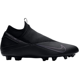Nike Phantom Vsn 2 Club DF / MG CD4159 010 Fußballschuhe schwarz schwarz