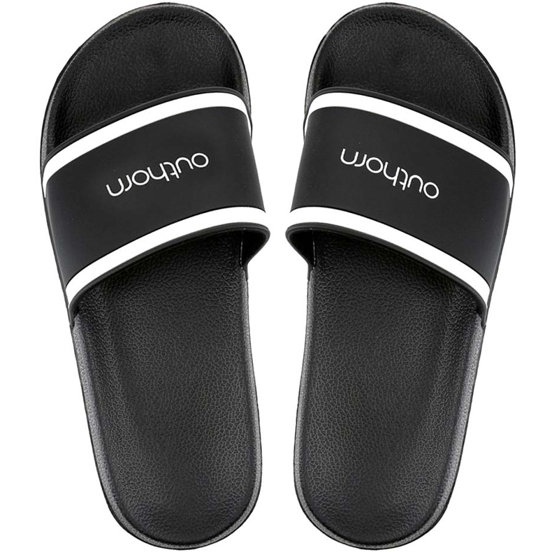 Outhorn Herren Hausschuhe schwarz-weiß HOL20 KLM601 20S