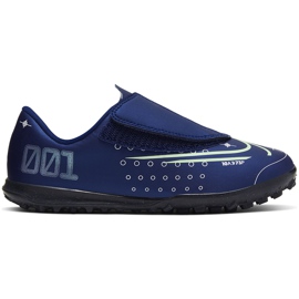 Nike Mercurial Vapor 13 Club Mds Tf Ps (V) Junior CJ1180 401 Fußballschuhe marine marine