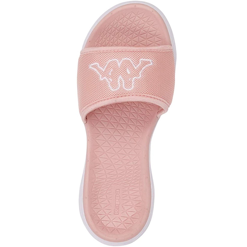 Kappa Colleras Damenhausschuhe rosa und weiß 242816 2110