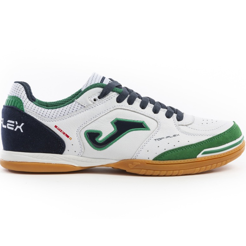 Fußballschuhe Joma Top Flex 932 Sala In Weiß, Grün und Marineblau navy blau