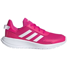 Adidas Tensaur Run K Kinderschuhe rosa und weiß EG4126