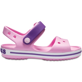 Crocs Sandalen für Kinder Crocband Sandale Kids hellrosa-lila 12856 6AI