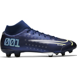 Nike Mercurial Superfly 7 Academy Mds FG / MG BQ5427 401 Fußballschuh blau blau