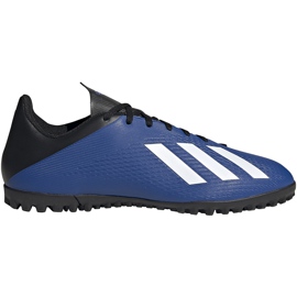 Fußballschuhe adidas X 19.4 Tf blau FV4627