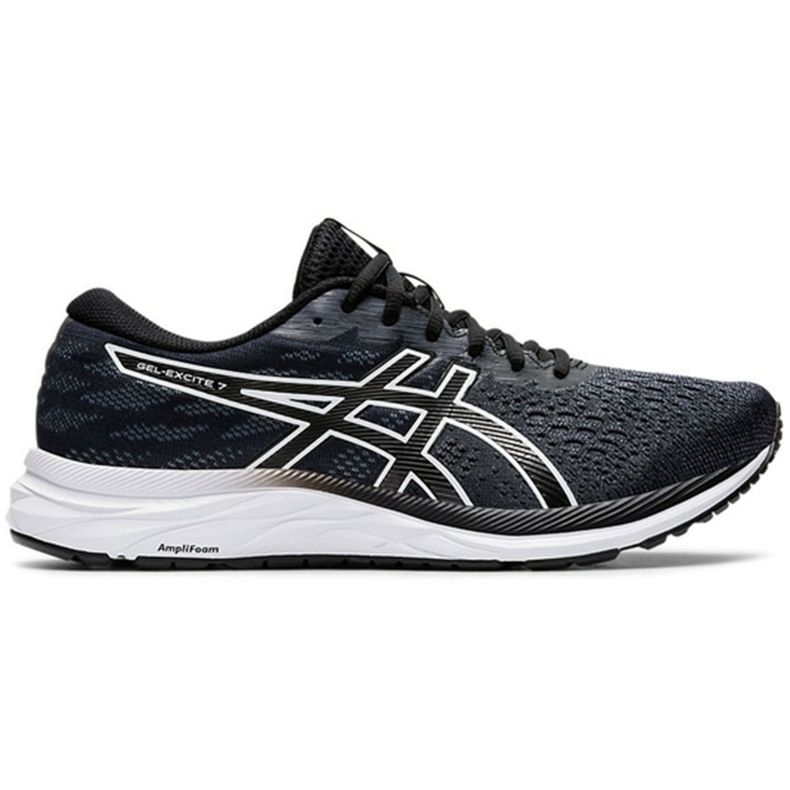 Herren Laufschuhe Asics Gel Excite 7 schwarz-weiß 1011A657 001