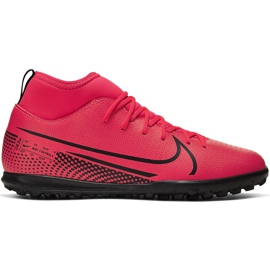 Nike Mercurial Superfly 7 Club Tf Junior AT8156 606 Fußballschuhe rot rot