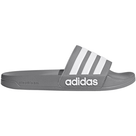 Adidas Adilette Shower grau Hausschuhe B42212