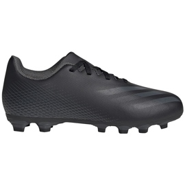 Adidas X Ghosted.4 FxG Junior FW3546 Fußballschuhe schwarz schwarz