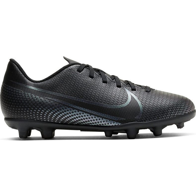 Nike Mercurial Vapor 13 Club FG / MG Junior AT8161 010 Fußballschuhe schwarz schwarz