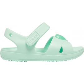 Crocs Kindersandalen Classic Cross Strap Sandale Ps neo mint 206245 3TI grün