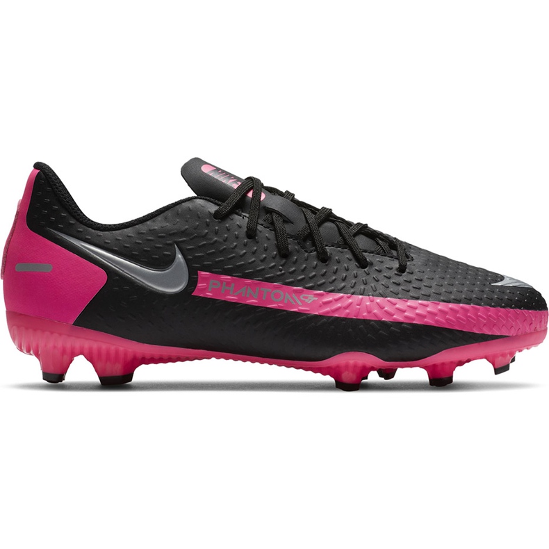 Nike Phantom Gt Academy FG / MG Junior CK8476 006 Fußballschuhe schwarz schwarz