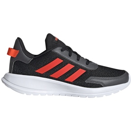 Adidas Tensaur Run K Kinderschuhe schwarz und orange EG4124