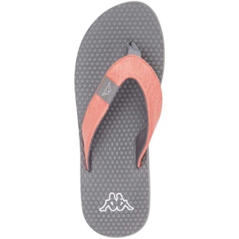 Kappa Cally Damen Hausschuhe korallengrau 242834 2916 orange