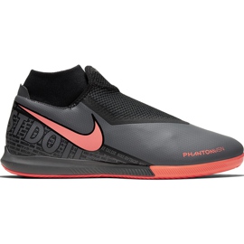 Nike Phantom Vsn Academy Df Ic AO3267 080 Fußballschuhe schwarz blau