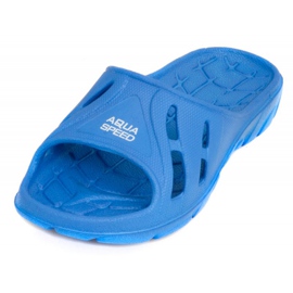 Aqua-Speed ​​​​Alabama Hausschuhe für Kinder blaue Farbe 01