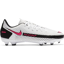Nike Jr Phantom Gt Akademie FG / MG CK8476 160 Fußballschuhe weiß weiß