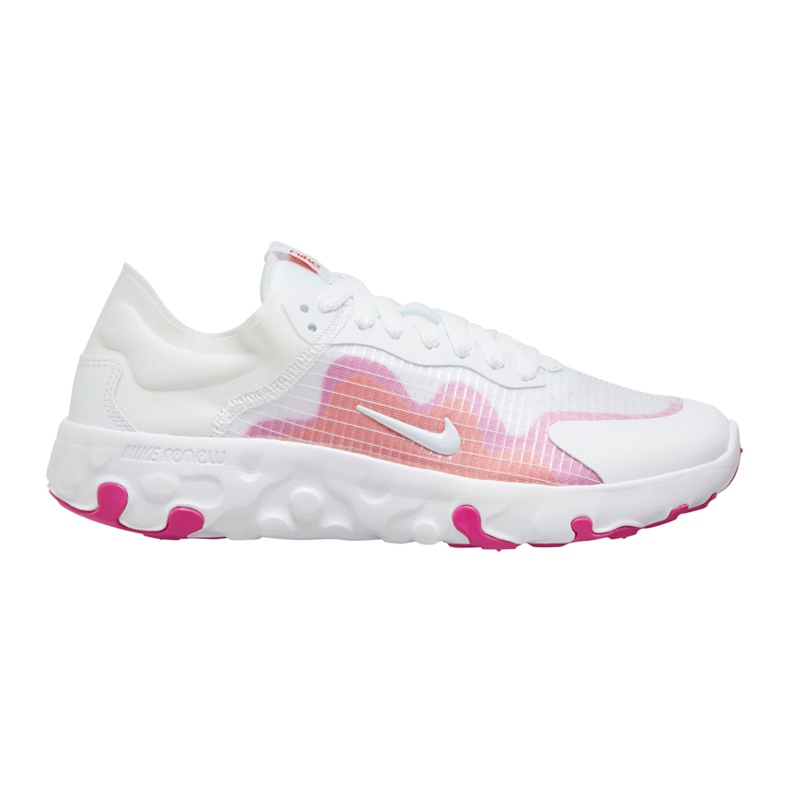 Nike Wmns Renew Lucent Damenschuhe weiß-pink BQ4152 103 rosa