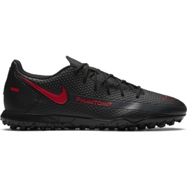 Nike Phantom Gt Club Tf CK8469 060 Fußballschuhe schwarz schwarz