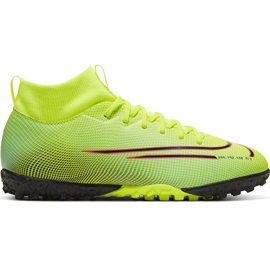 Nike Mercurial Superfly 7 Academy Mds Tf Junior BQ5407 703 Fußballschuh gelb mehrfarbig