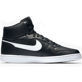 Nike Ebernon Mid schwarz-weiß AQ1773 002 Herrenschuhe