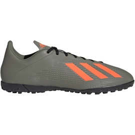 Grün adidas X 19.4 Tf Fußballschuhe EF8370 grau
