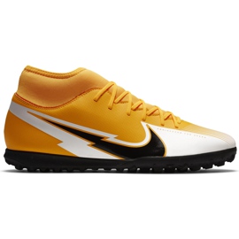 Nike Mercurial Superfly 7 Club Tf Fußballschuh AT7980 801 orange gelb