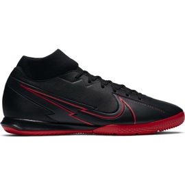 Nike Mercurial Superfly 7 Academy Ic AT7975 060 Fußballschuh schwarz schwarz