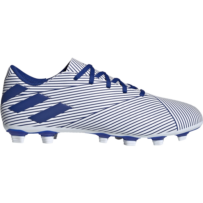 Adidas Nemeziz 19.4 FxG weiß-blaue Fußballschuhe EF1707 mehrfarbig