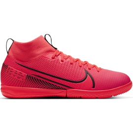 Nike Mercurial Superfly 7 Academy Ic Junior AT8135 606 Fußballschuhe rot rot