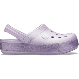 Crocs für Kinder Crocband Glitter Clog Kids lila 205 936 530