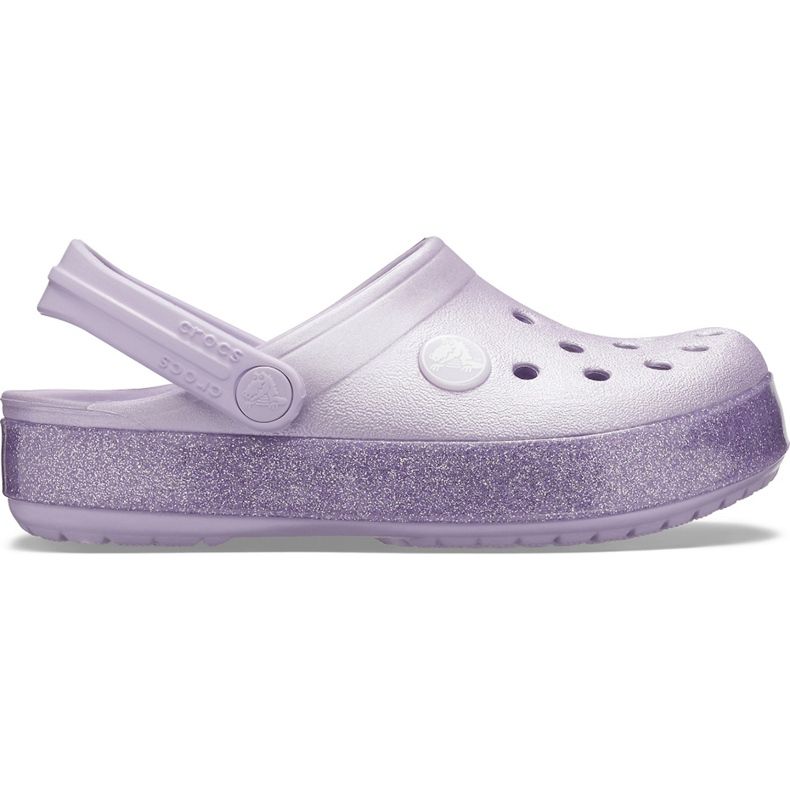 Crocs für Kinder Crocband Glitter Clog Kids lila 205 936 530 violett