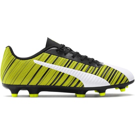 Puma One 5.4 Fg Ag Fußballschuhe gelb-weiß-schwarz 105605 03