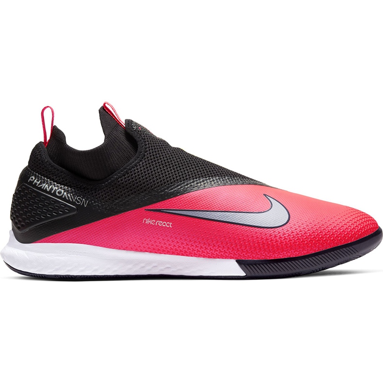 Nike React Phantom Vsn 2 Pro Df Ic CD4170 606 Fußballschuh rot schwarz rot