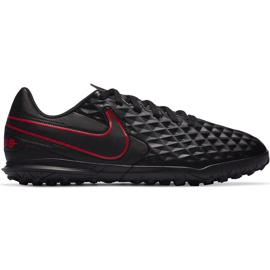 Nike Tiempo Legend 8 Club Tf Junior AT5883 060 Fußballschuh schwarz rot schwarz