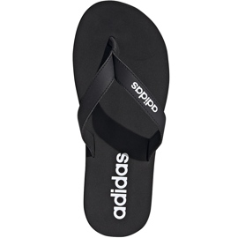 Adidas Eezay Flip Flop schwarz EG2042 Hausschuhe weiß
