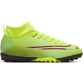 Nike Mercurial Superfly 7 Academy Mds Tf BQ5435 703 Fußballschuh grün blau, aquamarin