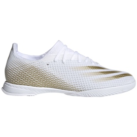 Adidas X GHOSTED.3 In EG8204 Fußballschuhen weiß, gold golden