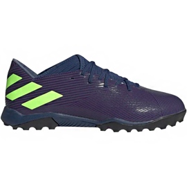 Adidas Nemeziz Messi 19.3 Tf EF1809 Fußballschuhe mehrfarbig lila