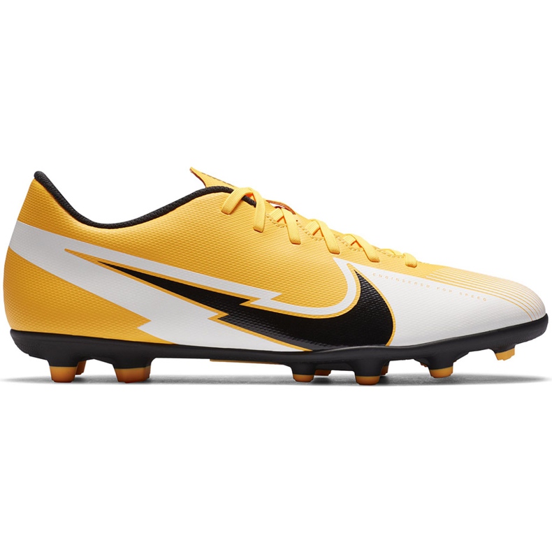 Nike Mercurial Vapor 13 Club FG / MG AT7968 801 Fußballschuhe orange gelb