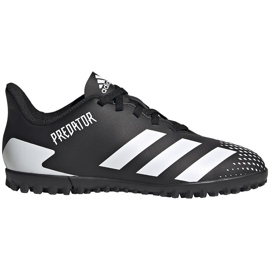 Adidas Predator 20.4 Tf Junior FW9223 Fußballschuhe schwarz schwarz