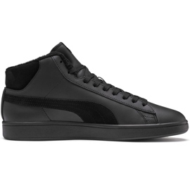 Puma Smash v2 Mid Wtr Herrenschuhe schwarz 367338 03