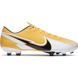 Nike Mercurial Vapor 13 Academy Fußballschuhe FG / MG AT5269 801 gelb orange
